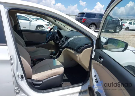 2017 Hyundai Accent Se from USA, damaged, VIN KMHCT4AE9HU368165